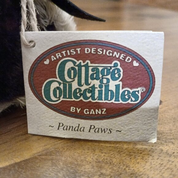 *RARE* 1999 Vintage Cottage Collectible Santa Panda Bear (NWT) - Picture 10 of 16